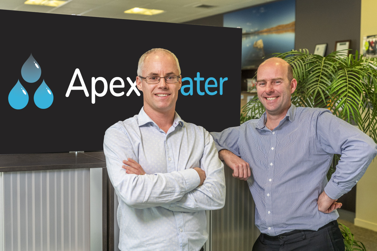 Apex water logo Who We Are